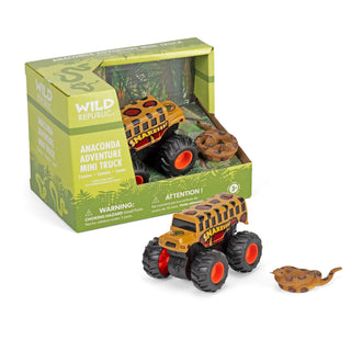 Wild Republic Mini Truck and Anaconda Adventure Set Games and Action Toys