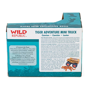   Wild Republic -  Mini Truck and Tiger Adventure Set  Games and Action Toys