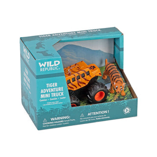   Wild Republic -  Mini Truck and Tiger Adventure Set  Games and Action Toys