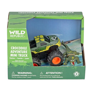   Wild Republic -  Mini Truck and Crocodile Adventure Set  Games and Action Toys