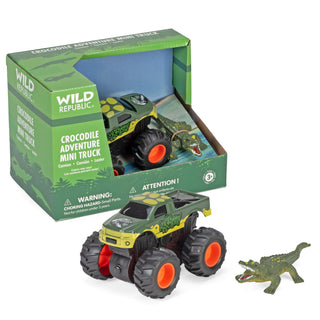   Wild Republic -  Mini Truck and Crocodile Adventure Set  Games and Action Toys