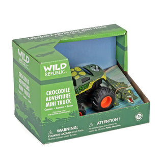   Wild Republic -  Mini Truck and Crocodile Adventure Set  Games and Action Toys