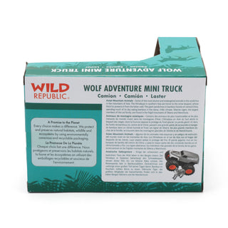   Wild Republic -  Mini Truck and Wolf Adventure Set  Games and Action Toys