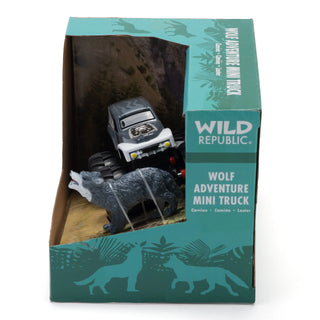  Wild Republic -  Mini Truck and Wolf Adventure Set  Games and Action Toys