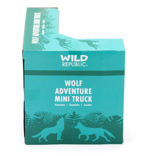   Wild Republic -  Mini Truck and Wolf Adventure Set  Games and Action Toys