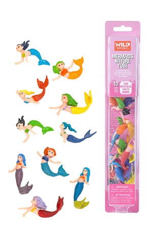 Wild Republic Tube of Mermaid Figurines Games and Action Toys