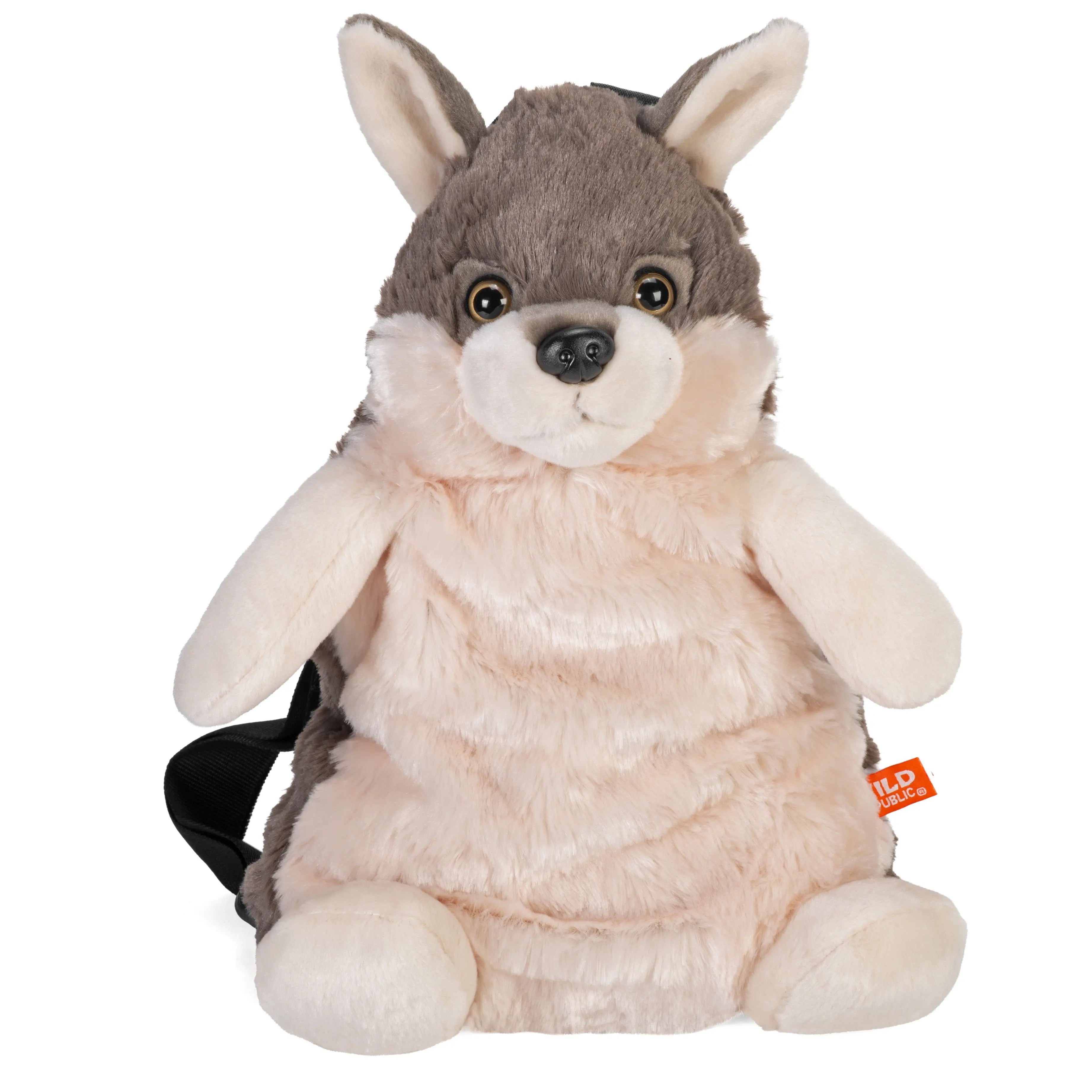animal kids backpack Wild Republic Wolf Backpack