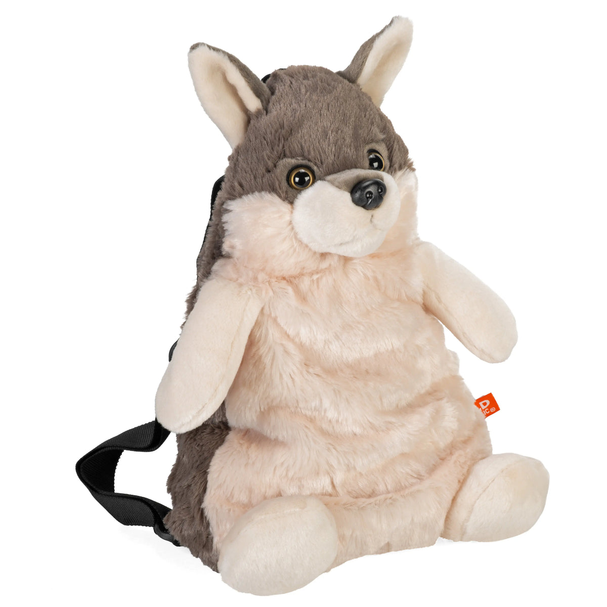 animal kids backpack Cartoon Lightweight Multi-Pocket School Bag Cots and Cuddles exterior straps and gear loops that keep everything in place and feature personality Wild Republic Wolf Backpack