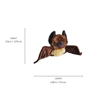 Wild Republic Hug'ems Bat Stuffed Animal - 7" Stuffed Animals