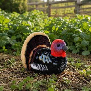 Wild Republic Audubon Birds Wild Turkey Stuffed Animal - 5.5" Stuffed Animals