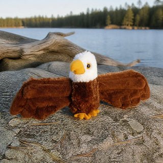 Wild Republic Huggers Eaglet Stuffed Animal - 8" Stuffed Animals