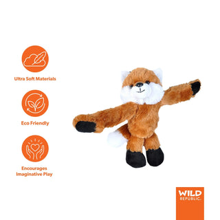 Wild Republic Huggers Red Fox Stuffed Animal - 8" Stuffed Animals