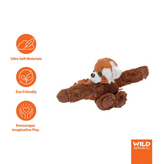 Wild Republic Huggers Red Panda Stuffed Animal - 8" Stuffed Animals