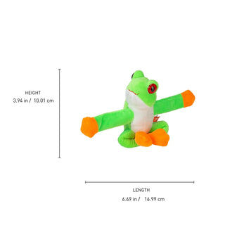 Wild Republic Huggers Red Eyed Tree Frog Stuffed Animal - 8" Stuffed Animals