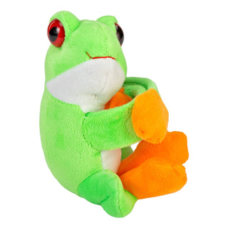   Wild Republic -  Huggers Red-eyed Tree Frog Stuffed Animal - 8"  Stuffed Animals
