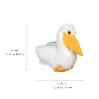 Wild Republic Cuddlekins White Pelican Stuffed Animal - 12" Stuffed Animals