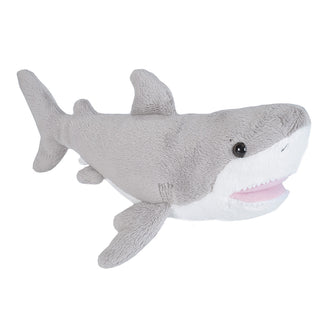 Great White Shark Stuffed Animal - 11"