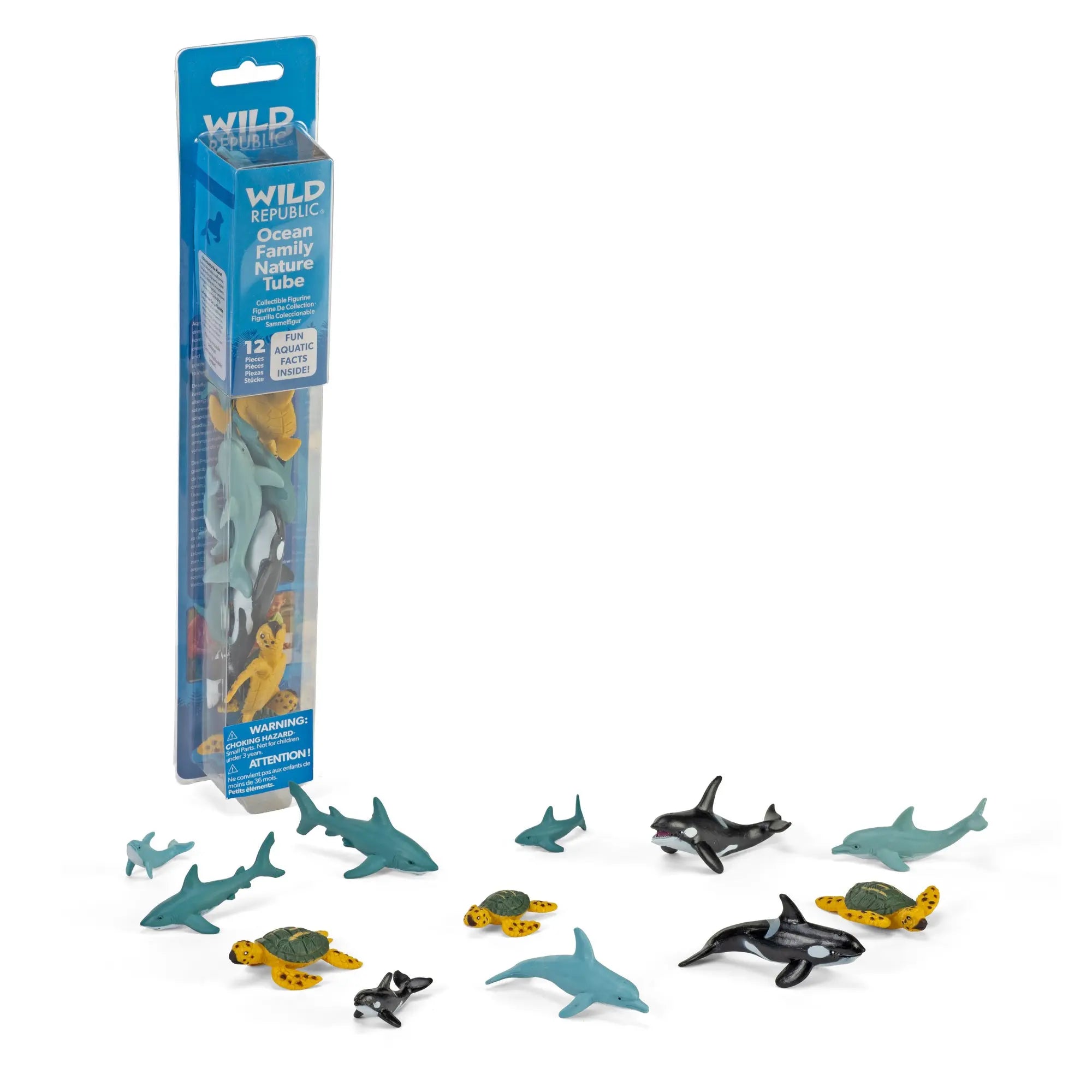 Wild Republic Tube of Ocean Family Figurines Games and Action Toys