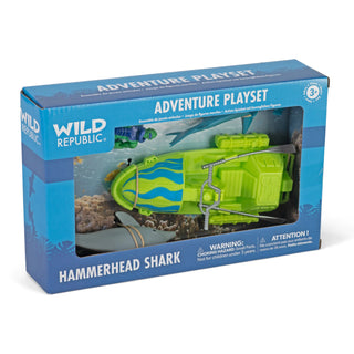   Wild Republic -  Junior Adventure Playset - Shark and Dolphin  Games and Action Toys