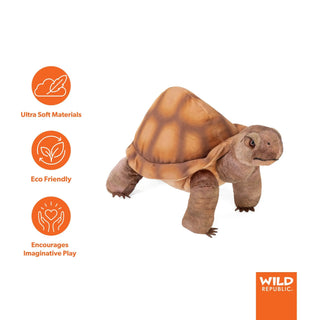 Wild Republic Cuddlekins Desert Tortoise Stuffed Animal - 12" Stuffed Animals