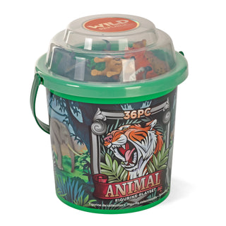 Wild Republic Adventure Bucket Set - Animals Games and Action Toys