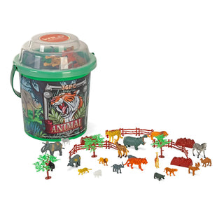 Wild Republic Adventure Bucket Set - Animals Games and Action Toys