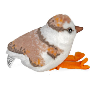   Wild Republic -  Audubon II Piping Plover Chick Stuffed Animal With Sound - 5"  Stuffed Animals