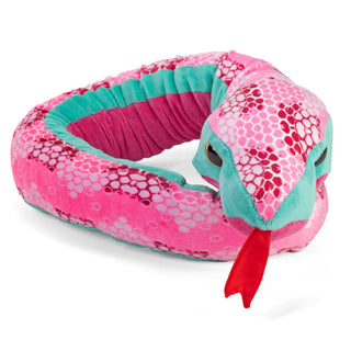 Wild Republic Snakesss Honeycomb Pink Snake Stuffed Animal - 54" Stuffed Animals