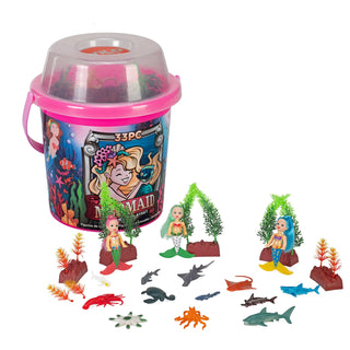 Wild Republic Adventure Bucket Set - Mermaids Games and Action Toys