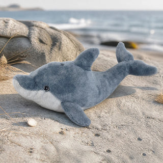 Wild Republic Cuddlekins Mini Dolphin Stuffed Animal - 8" Stuffed Animals