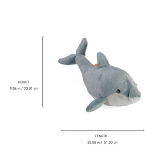 Wild Republic Cuddlekins Dolphin Stuffed Animal - 12" Stuffed Animals