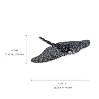 Wild Republic Cuddlekins Eagle Ray Stuffed Animal - 12" Stuffed Animals
