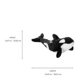 Wild Republic Cuddlekins Orca Stuffed Animal - 12" Stuffed Animals