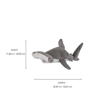 Wild Republic Cuddlekins Hammerhead Shark Stuffed Animal - 12" Stuffed Animals