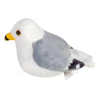   Wild Republic -  Audubon II Ring Billed Gull Stuffed Animal With Sound - 5"  Stuffed Animals