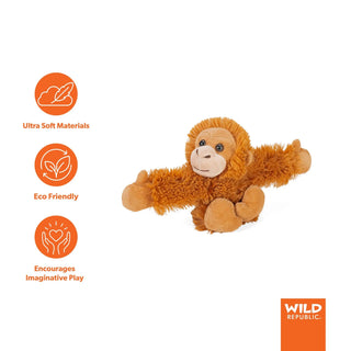 Wild Republic Huggers Orangutan Stuffed Animal - 8" Stuffed Animals