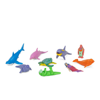 Wild Republic Moveable Mermaid Action Playset - 11" Games and Action Toys