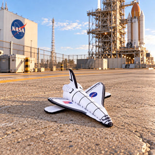 Wild Republic Huggers Space Shuttle Stuffed Animal - 8" Stuffed Animals