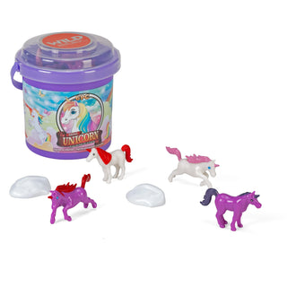   Wild Republic -  Unicorn Mini Bucket Set  Games and Action Toys