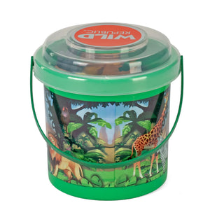   Wild Republic -  Animal Mini Bucket Set  Games and Action Toys