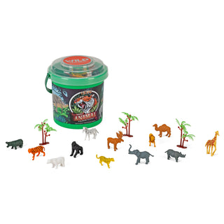   Wild Republic -  Animal Mini Bucket Set  Games and Action Toys