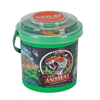   Wild Republic -  Animal Mini Bucket Set  Games and Action Toys