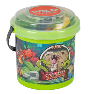   Wild Republic -  Snake Mini Bucket Set  Games and Action Toys