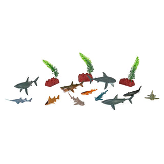 Wild Republic Adventure Bucket Set- Shark Games and Action Toys