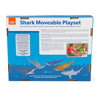 Wild Republic Moveable Shark Action Playset - 11" Games and Action Toys