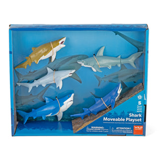 Wild Republic Moveable Shark Action Playset - 11" Games and Action Toys