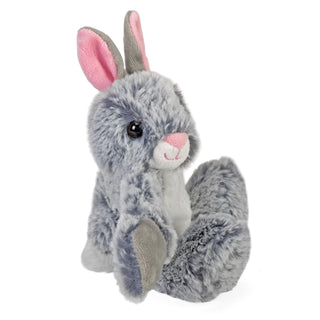   Wild Republic -  Huggers Grey Bunny Stuffed Animal- 8"  Stuffed Animals