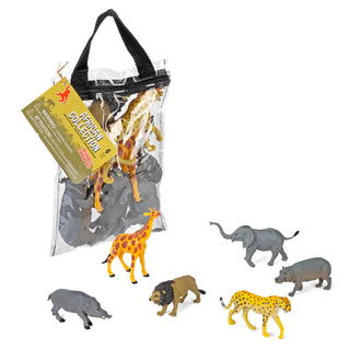   Wild Republic -  Zip Polybag of African Figurines  Games and Action Toys