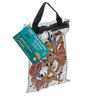   Wild Republic -  Zip Polybag of Asian Figurines  Games and Action Toys