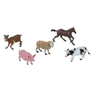   Wild Republic -  Zip Polybag of Farm Figurines  Games and Action Toys